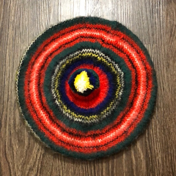 Vintage Made In Scotland Royal Stewart Tartan Beret - Picture 4 of 9